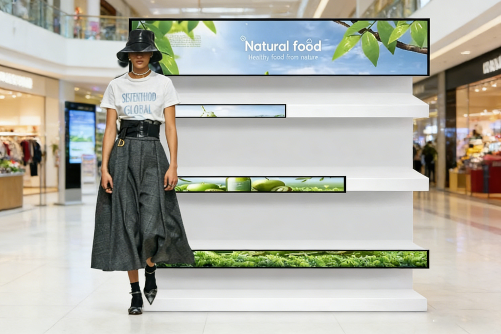 Shelf display screen