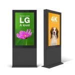 Outdoor advertising machine